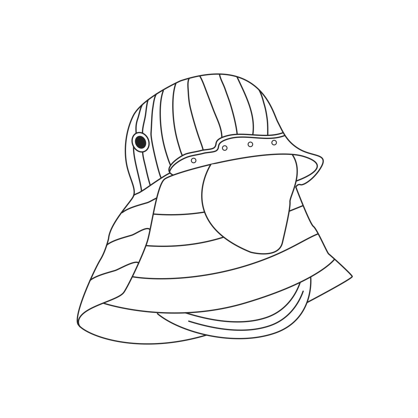 Kabuto Helmet