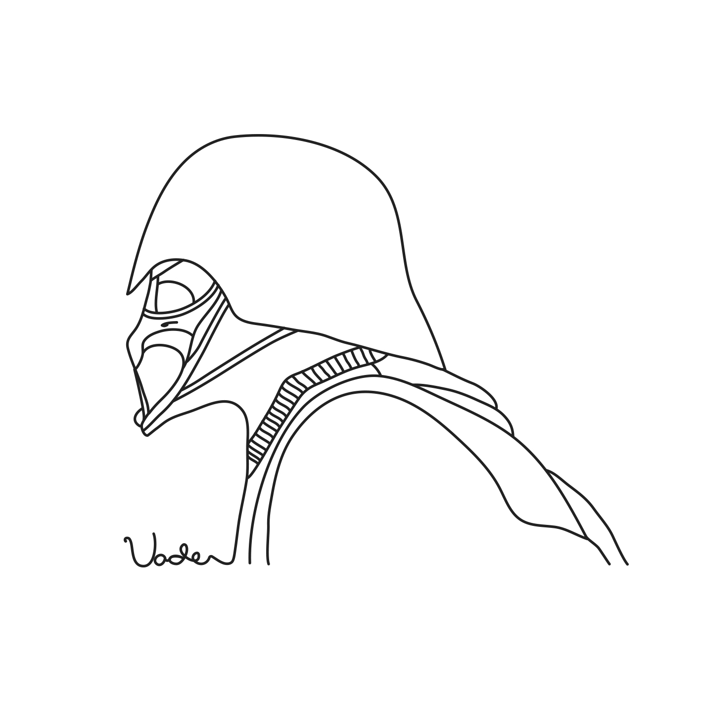 darth Vader sketch